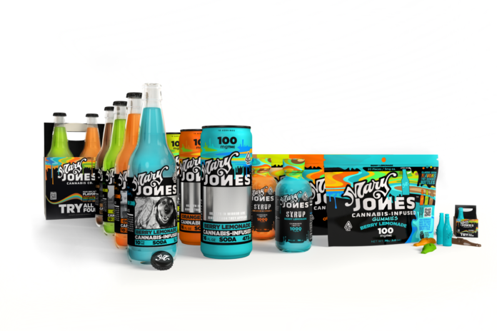 May Jones Cannabis-Insfused Sodas, syrup and gummies