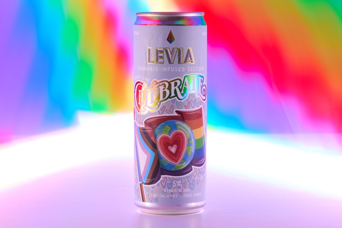 Levia Cannabis Infused Seltzer - Pride Edition