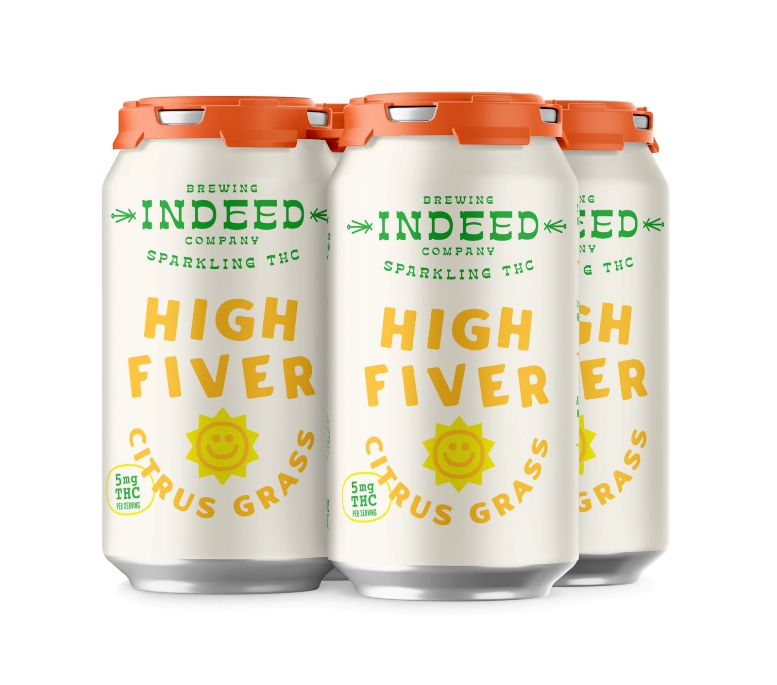 Indeed Brewing Company Sparkling THC - High Fiver Citrus Grass